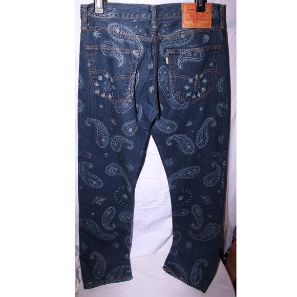 NWT Levis X Snoop Dogg Unreleased Hemp Denim Jeans Size 32 X 32 - Picture 8 of 10